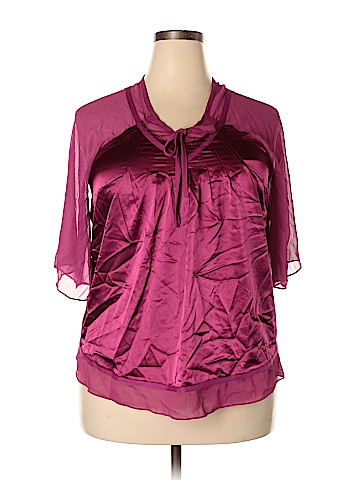 Capacity Unlimited Short Sleeve Blouse (view 1)