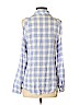Generation Love 100% Cotton Blue Long Sleeve Button-Down Shirt Size S - photo 2