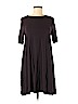 Ann Taylor LOFT Outlet Gray Casual Dress Size S - photo 1