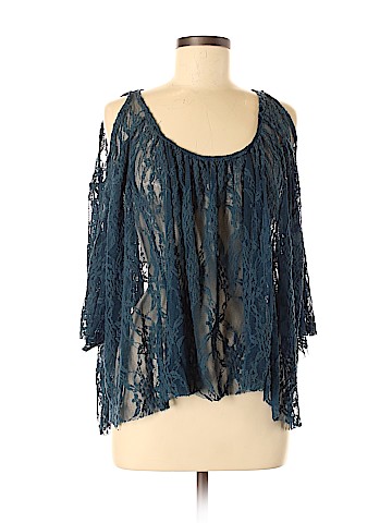 Free People 3/4 Sleeve Blouse (view 1)