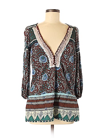 Free People 3/4 Sleeve Blouse (view 1)