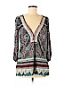 Free People Brown 3/4 Sleeve Blouse Size XS - photo 1