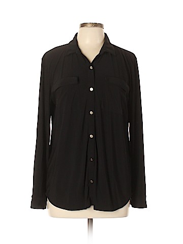 DKNY Long Sleeve Blouse (view 1)