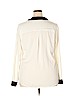 Jessica Simpson 100% Polyester Ivory Long Sleeve Blouse Size 2X - photo 2