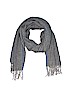 Barneys New York 100% Wool Stripes Gray Scarf One size - photo 1