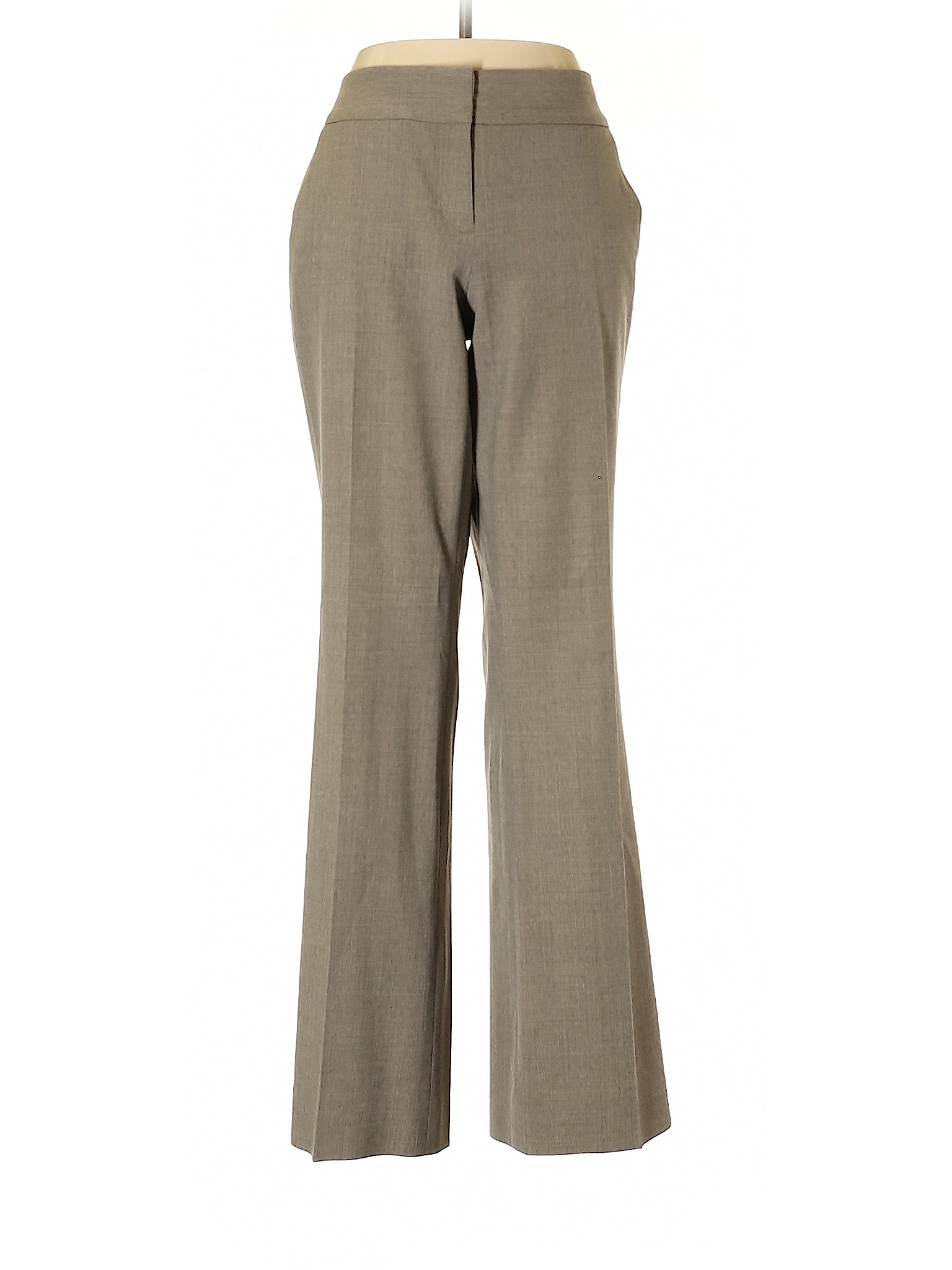 Classiques Entier Women Gray Wool Pants 6 Petites | eBay