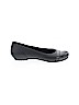 Crocs Solid Black Flats Size 7 - photo 1