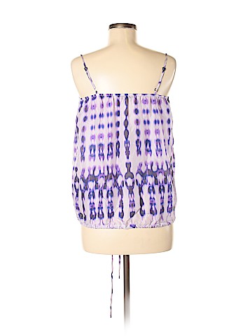 Velvet Sleeveless Silk Top (view 2)