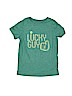 Cat & Jack Graphic Green Short Sleeve T-Shirt Size 4T - photo 1