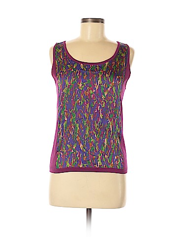 Magaschoni Sleeveless Silk Top (view 1)
