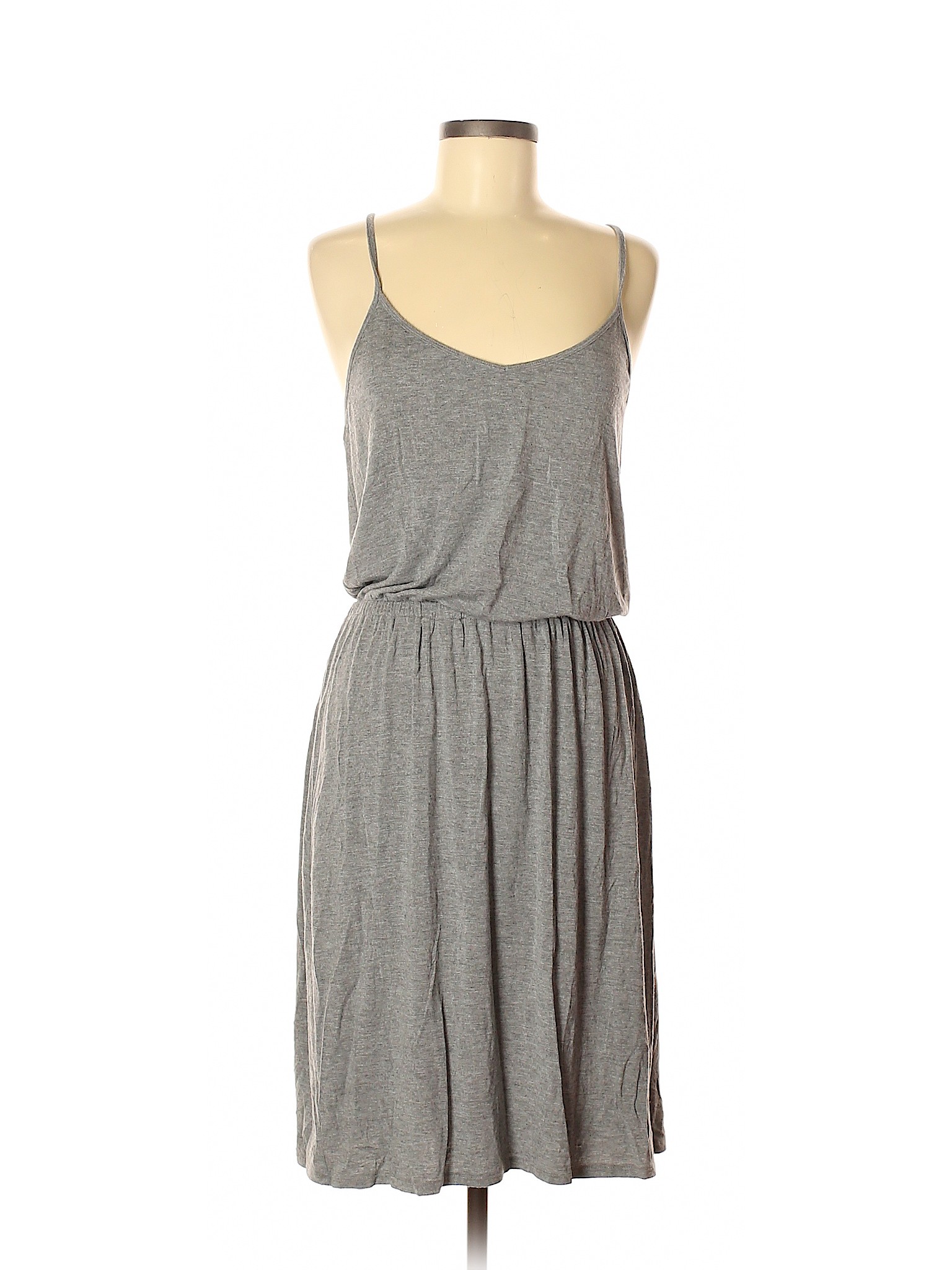 Old Navy Solid Gray Casual Dress Size M - 71% off | thredUP