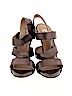 Valentino 100% Leather Brown Heels Size EU (IT) 39 1/2 / US 9 1/2 - photo 2