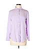 Banana Republic 100% Rayon Purple Long Sleeve Blouse Size S (petite) - photo 1