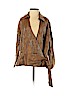 Coldwater Creek Brown Long Sleeve Blouse Size L (petite) - photo 1