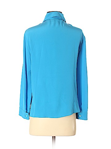 Prada Long Sleeve Silk Top (view 2)