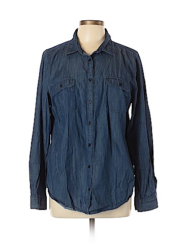 St. John's Bay Long Sleeve Button-Down Shirt (view 1)