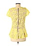 Madison Marcus Yellow Short Sleeve Top Size M - photo 2