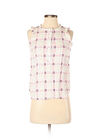 Ann Taylor LOFT Sleeveless Button-Down Shirt (view 1)