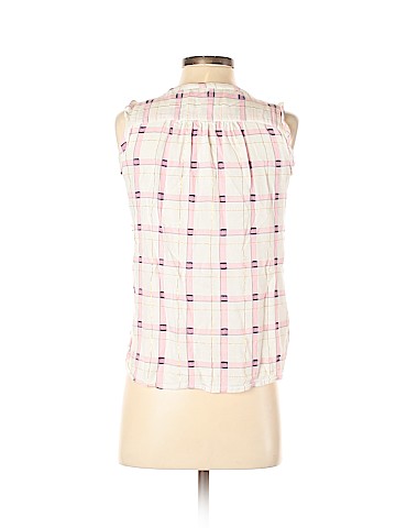 Ann Taylor LOFT Sleeveless Button-Down Shirt (view 2)