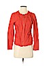 Ann Taylor LOFT 100% Cotton Orange Jacket Size S (petite) - photo 1