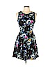 Aqua Black Casual Dress Size M - photo 1