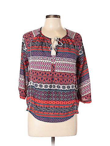 19 Cooper 3/4 Sleeve Blouse (view 1)