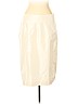 Alexander McQueen 100% Silk White Silk Skirt Size EU (IT) 48 / US 12 - photo 1
