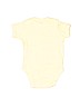 Assorted Brands 100% Cotton Yellow Short Sleeve Onesie Size 6 - photo 2