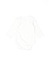 Baby Gap 100% Cotton White Long Sleeve Onesie Size 3-6 mo - photo 2