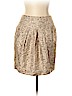 Banana Republic 100% Silk Tan Silk Skirt Size 10 (petite) - photo 1