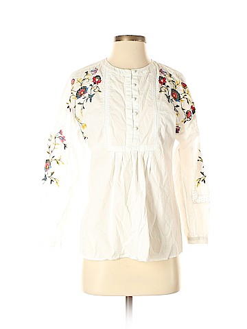 Ann Taylor LOFT Long Sleeve Blouse (view 1)