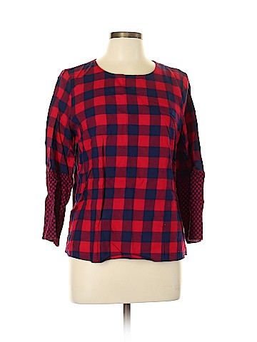 J.Crew Mercantile 3/4 Sleeve Blouse (view 1)