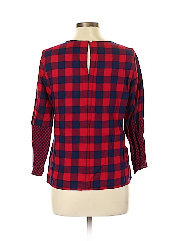 J.Crew Mercantile 3/4 Sleeve Blouse (view 2)