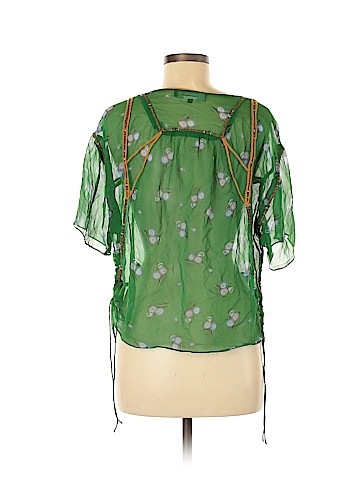 Isabel Marant Short Sleeve Silk Top (view 2)
