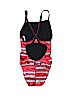 Speedo Print Red One Piece Swimsuit Size 12 - photo 2
