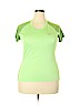 The North Face 100% Polyester Green Active T-Shirt Size XL - photo 1