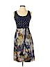 Sachin + Babi for Ankasa 100% Silk Blue Casual Dress Size 2 - photo 1