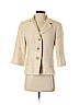 Trina Turk 100% Silk Ivory Silk Blazer Size 4 - photo 1