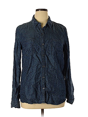 Halogen Long Sleeve Button-Down Shirt (view 1)