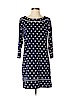 Lands' End Blue Casual Dress Size S (petite) - photo 1