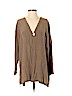 Eileen Fisher 100% Silk Tan Silk Cardigan Size Sm - Med - photo 1