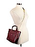 Ann Taylor Burgundy Leather Satchel One size - photo 2
