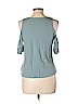 American Eagle Outfitters 100% Cotton Teal Short Sleeve Top Size M - photo 2