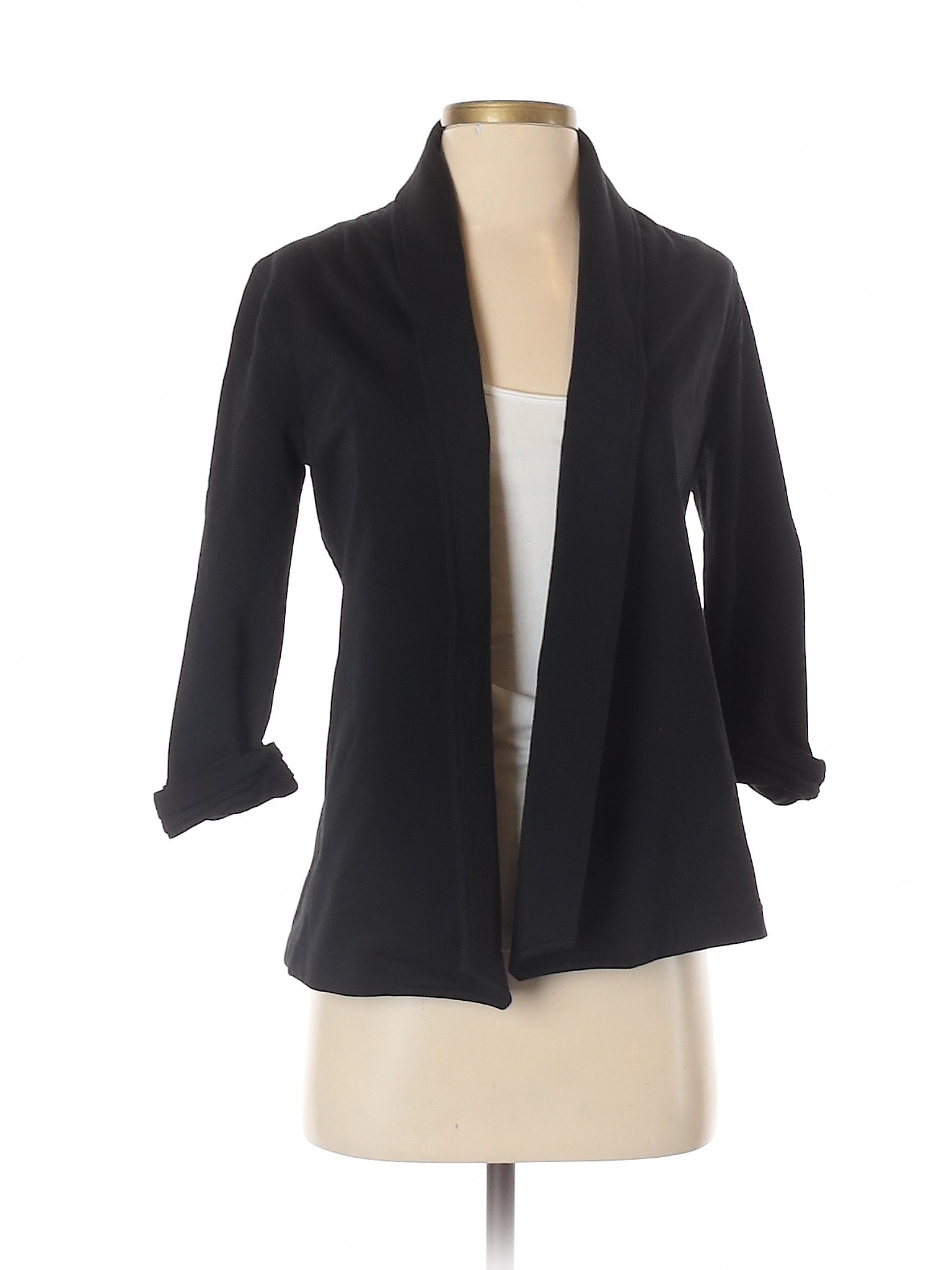 Details about Theory Women Black Cardigan P Tall