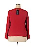 Zara 100% Viscose Red Long Sleeve Blouse Size XXL - photo 2