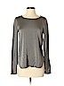 Theory Gray Long Sleeve Blouse Size P (petite) - photo 1