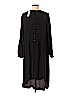 Ines de la Fressange for Uniqlo 100% Silk Black Casual Dress Size M - photo 2