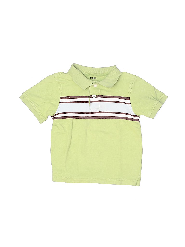 Gymboree 100% Cotton Green Short Sleeve Polo Size 4 - photo 1