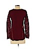 Lucky Brand Burgundy Long Sleeve Top Size XS - photo 2