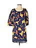 Ann Taylor LOFT Blue Casual Dress Size 2 (petite) - photo 1
